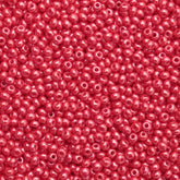 10/0 Preciosa Seed Beads Solgel Opaque Light Red Luster
